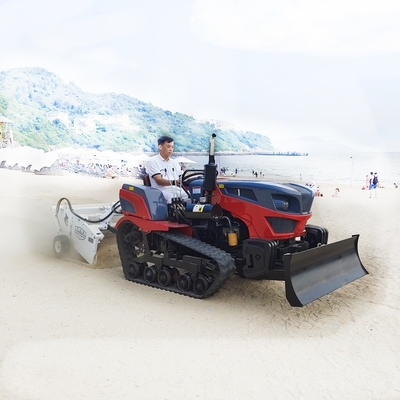 Гидравлически управляемый вибрирующий экран 1200 Handsomer Sand Beach очистная машина