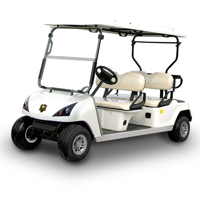 Электрический DG-C4 48V Golf Cart 4-местный бугги с высоким пробегом и производительностью